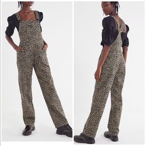 obey leopard overalls